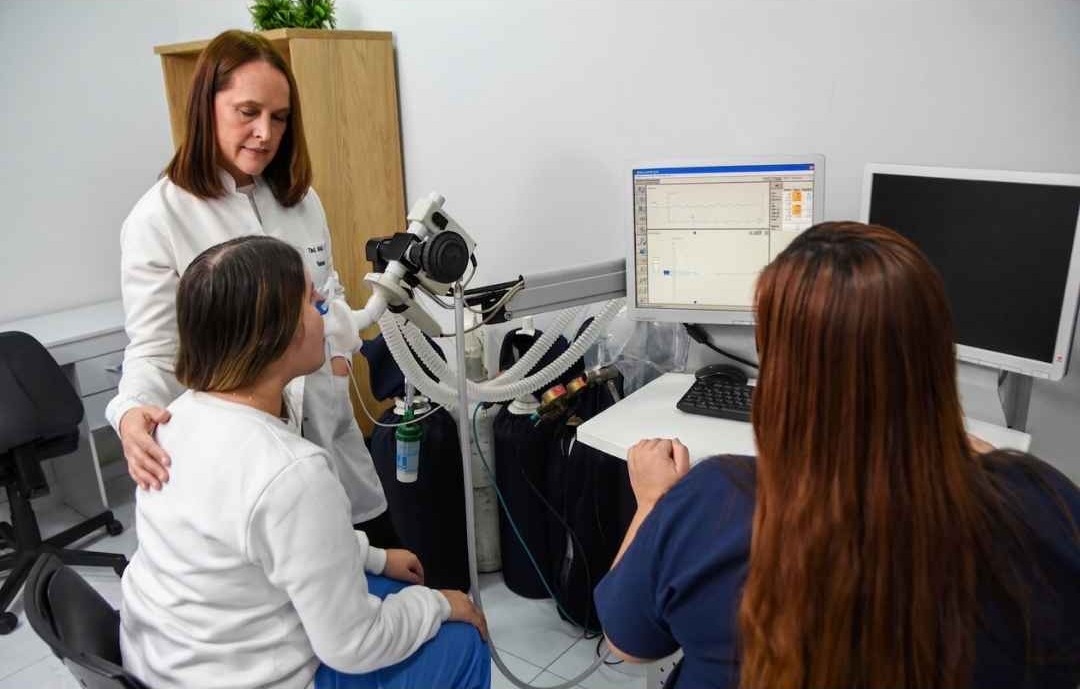 Estudio de función pulmonar en el laboratorio del CER